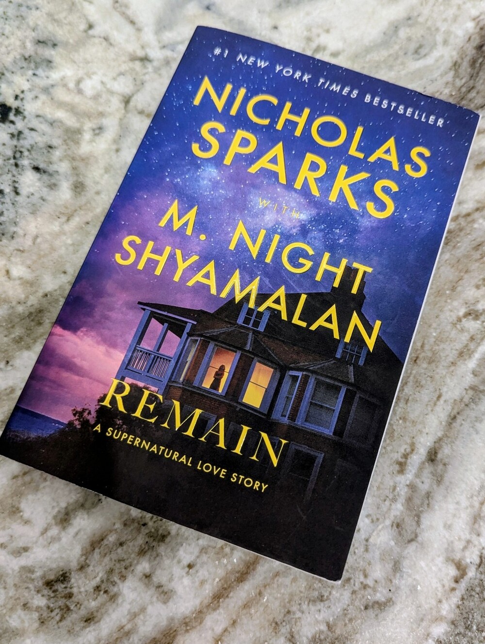 Remain By Nicholas Sparks And M. Night Shyamalan Book Haunted Romance